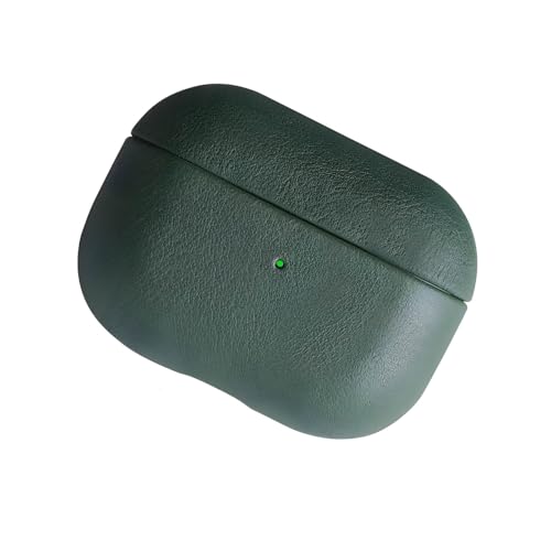 Permanent Full Particle Leather Earphones Case with Integrated LED Condition Light and Against Scratch Interior Coating True Lea