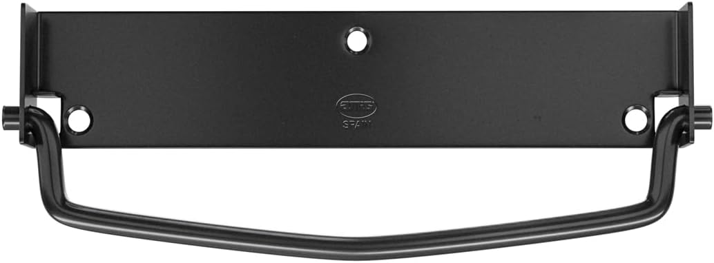 Amig - Handle with Grip for Furniture | Simple and Modern Design | Recommended for Heavy Drawers, Chests, Boxes | Black | Durable Steel | 125 x 27 mm