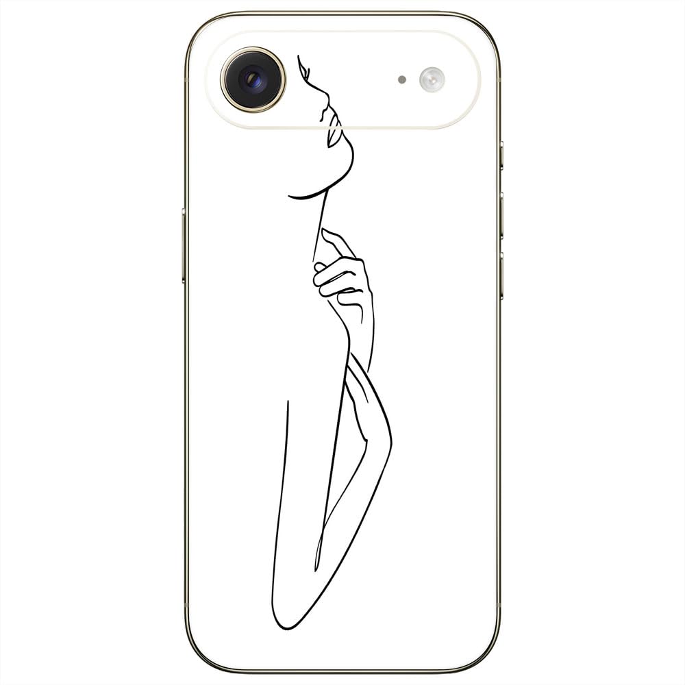 GADGETS WRAP Printed Vinyl Wrap Skin Sticker Decal for Apple iPhone Air – Fashion Woman B&W Multicolor