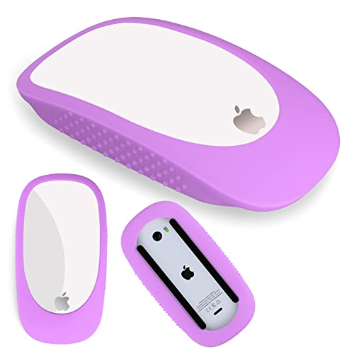 Coque pour Magic Mouse violet lavande ideale pour le teletravail nomade et serein