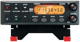 Uniden BC355N 800 MHz 300-Channel Base/Mobile Scanner, Close Call RF Capture, Pre-programmed Search