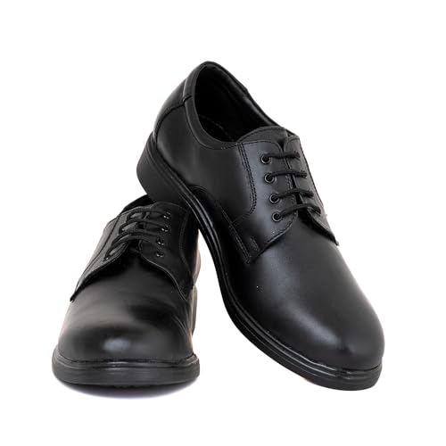 Image of Khadim's Leather Derby School Shoe for Boys (8-13 yrs)