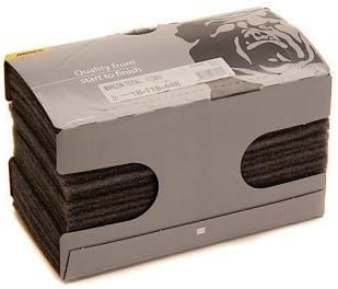 Mirka Abrasives MRK-18-118-448 Mirlon Total 4.5" X 9" Scuff Pads, Ultra Fine (1500 Grit)