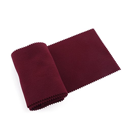 LUOEM geluidsbescherming pianotoetsenbord piano accessoire 128 x 15 cm (rood)