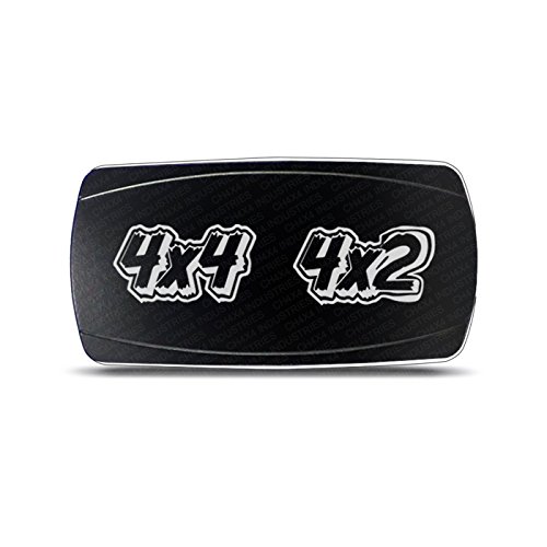 CH4X4 Rocker Switch 4X4 Symbol - Horizontal - Red Led
