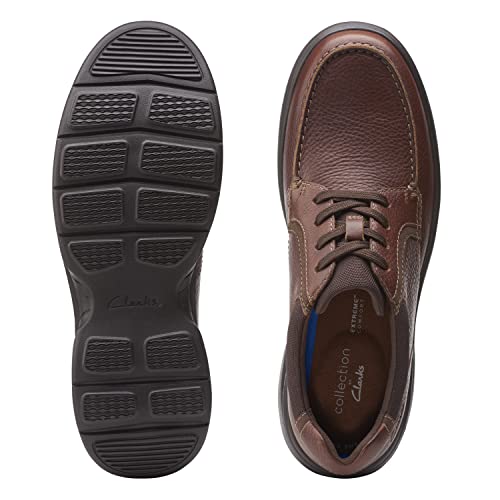 Clarks Herren Bradley Vibe Oxford, Tan Tumble, 42.5 EU Weit – Ansicht 9