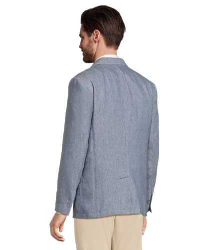 Johnston & Murphy Men's Washed Linen Blazer3
