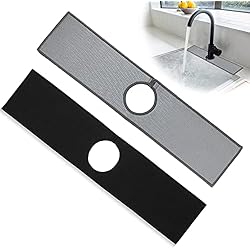 Alfombrilla Fregadero Bimkole Alfombrilla Absorbente para Grifo De 2 Piezas Grifo De Cocina Protector contra Salpicaduras Alfombrilla Absorbente para Grifo Absorbente De Microfibra para Grifo Herramientas De Baño En Casa