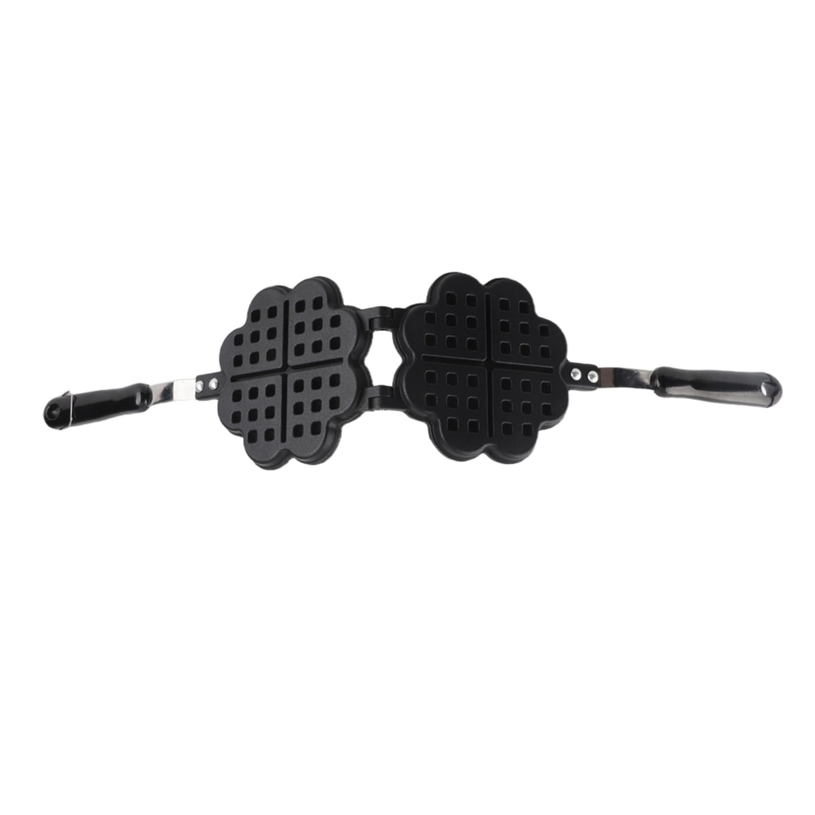En forme de coeur bricolage gaufrier gaufrier moule à gâteau plateau de cuisson accessoires de cuisson ménagers pour gaufriers à gaz