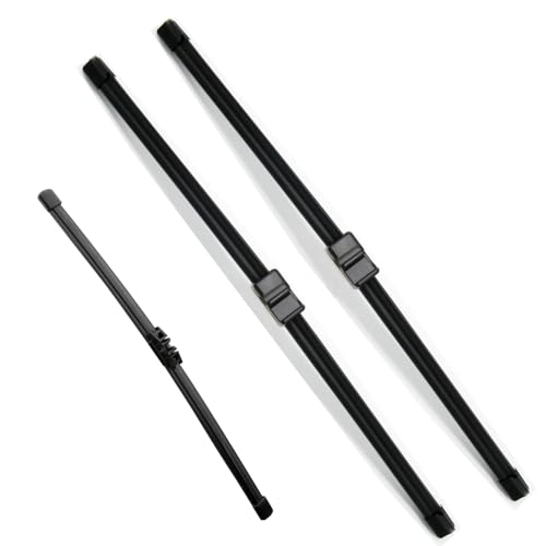 JustCar 3 wipers Replacement for BMW X5 2007-2013, Windshield Wiper