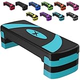 XN8 Stepper de Fitness Aerobic Steps Yoga Antidérapant Yoga de Fitness Réglable à 3 Niveaux...
