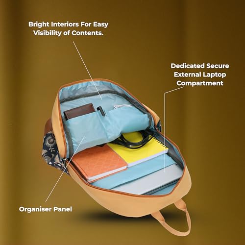 Image of Protecta | Fusion | Backpack | For MacBook & Laptops| College Office | Travel | Made in India | Lightweight | Durable | Women