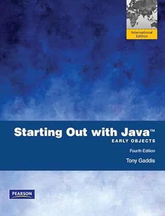 Starting Out with Java: Early Objects: International Edition: Amazon.co ...