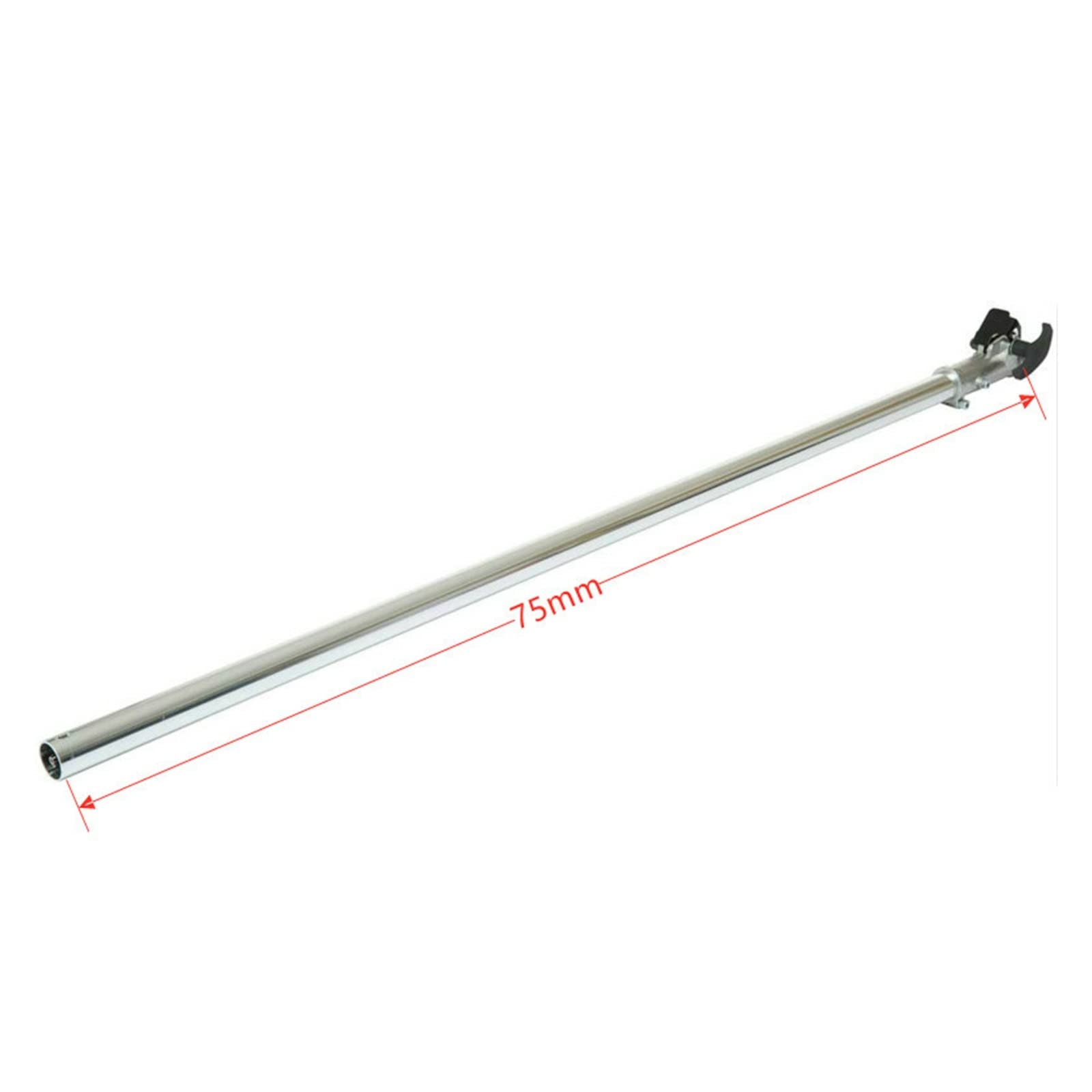Poste de extensión de 75 cm, tubo de aluminio de 26 mm/28 mm, eje de 7/9 dientes, conector rápido for desbrozadora de jardín, ramas altas, motosierra(26mm(7 Teeth))