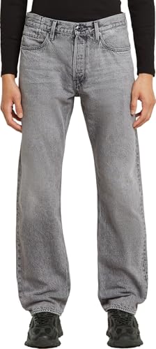 G-STAR Raw - Mens Dakota Regular Straight Jeans, Color Sun Faded Eolith Grey, Size: 32W x 34L