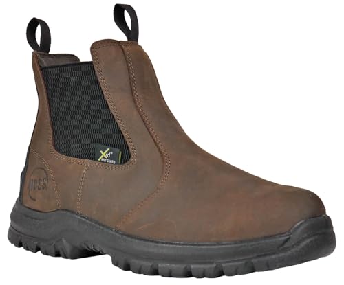 Hoss Men's Met Guard Waterproof Cheslea Work Boot Composite Toe - 50440