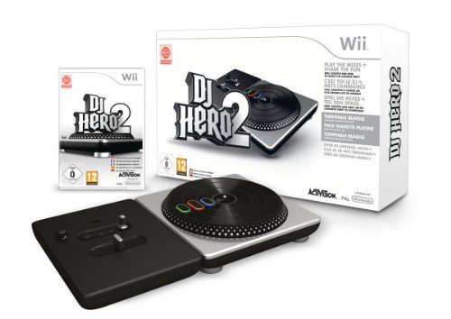 DJ Hero 2 turntable bundle, controller and game (available in English, French and German)