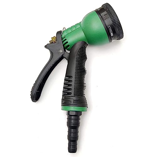 GLUN® Plastic 8 in 1 Hose Nozzel Spray, 8 Adjustable High Pressure Spray, Multi Use Hose Sprays (Manual) (B0C9D6N599) Amazon Price History, Amazon Price Tracker