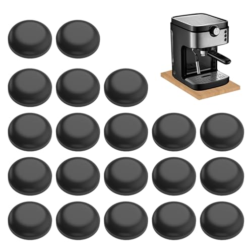Appliance Sliders 20PCS Air Fryer Accessories Self-Adhesive Small Kitchen Appliances Easy Movers Countertop Protector Pads for Bread Machine Coffee Makers Blenders Aid Mixers Microwave Pot Grills(2CM)