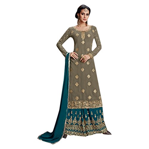 Vestido Sharara para mujer musulmana, conjunto de kaftán hijab nupcial y salwar kameez 2674