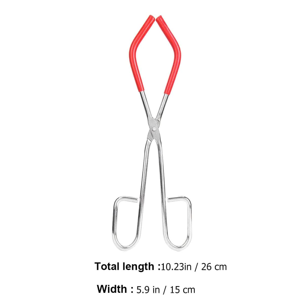 KICHOUSE 1pc Beaker Clamp Lab Clips Chemical Experiment Forcep Experiment Tools Lab Beaker Tongs Laboratory Beaker Pliers Safety Flask Tongs Beaker for Experiment Kit Chemistry Beaker Metal