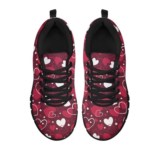 SYtrade Sneakers for Women Tennis Shoes Breathable Lightweight Walking Shoes Black Sole2