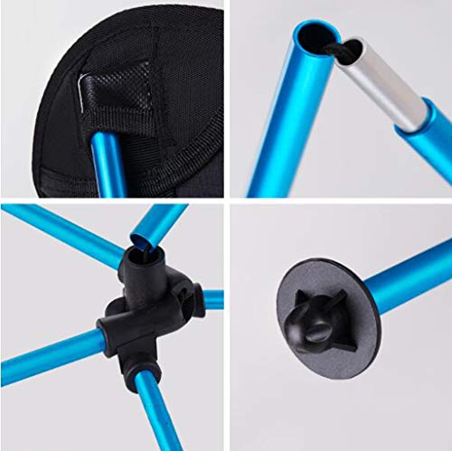 Chaise pliable compacte pour s'asseoir confortablement en randonnée - 6