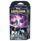 Ravensburger Disney Lorcana: Rise Of The Floodborn Tcg Starter Deck Amethyst & Steel For Ages 8 And Up