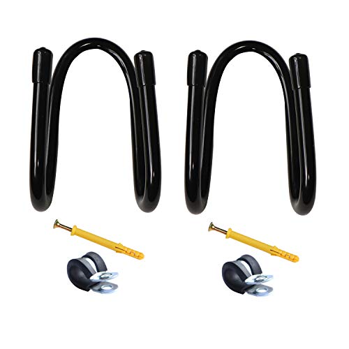 Folytiy Sword Wall Mount Samurai Sword Display Rack Hanger Holder Hook Stand for Katana Wakizashi Swords- No Sword (2) - Thumbnail 3