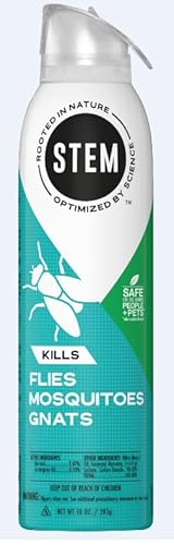 Stem 3281 Kills Flies, Mosquitoes And Gnats: Plant-Based Active Ingredient Bug Spray, Botanical Insecticide For Indoor And Outdoor Use thumb #1