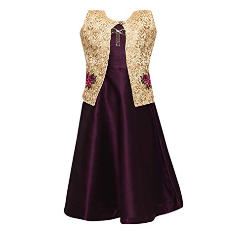Robe violette en soie Aarika fluide et légère dos nu