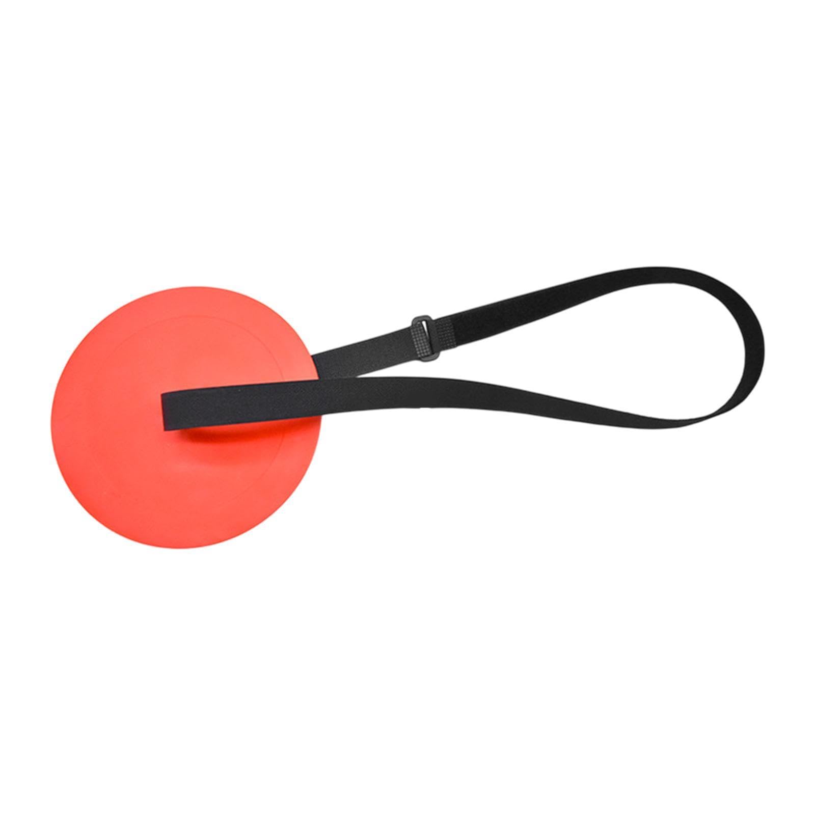 MERISHOPP Football Training Target Soccer Training Aid for Outdoor Activities Hockey Red| Training Aids | Sports Training Equipment | Fitness Training Aids-image-33