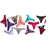 jooniyaa Women Variety of Underwear Pack T-Back Thong G-String Panties（20pcs,M）