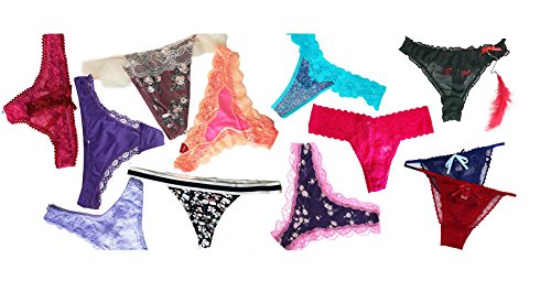 jooniyaa Women Variety of Underwear Pack T-Back Thong G-String Panties4