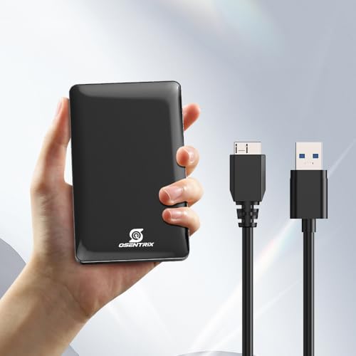 O1-BK 1TB USB 3.0 Pocket-Size Portable External Hard Drive (for Windows, MacOS, Xbox, PS) - Image 7