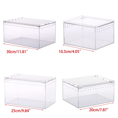 Kit de cage à insectes anti-évasion en acrylique transparent - 4