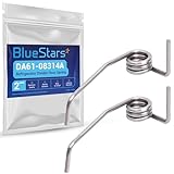 BlueStars 2-Pack DA61-08314A Refrigerator Divider Door Spring - Compatible with Samsung Refrigerators RF261BEAEBC/AA RF260BEAEBC/AA RF261BEAESR/AA etc