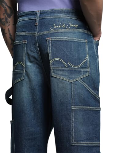 Image of Jack & Jones Men's Loose Fit Jeans | High Rise | Jeans for Men