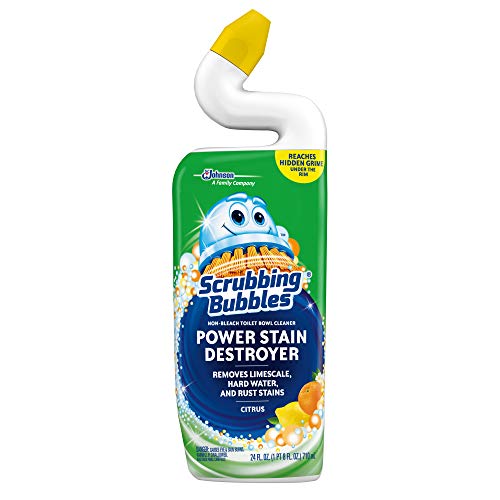 Scrubbing Bubbles Extra Power Toilet Bowl Cleaner, Citrus, 1 Squeeze Bottle, 24 oz