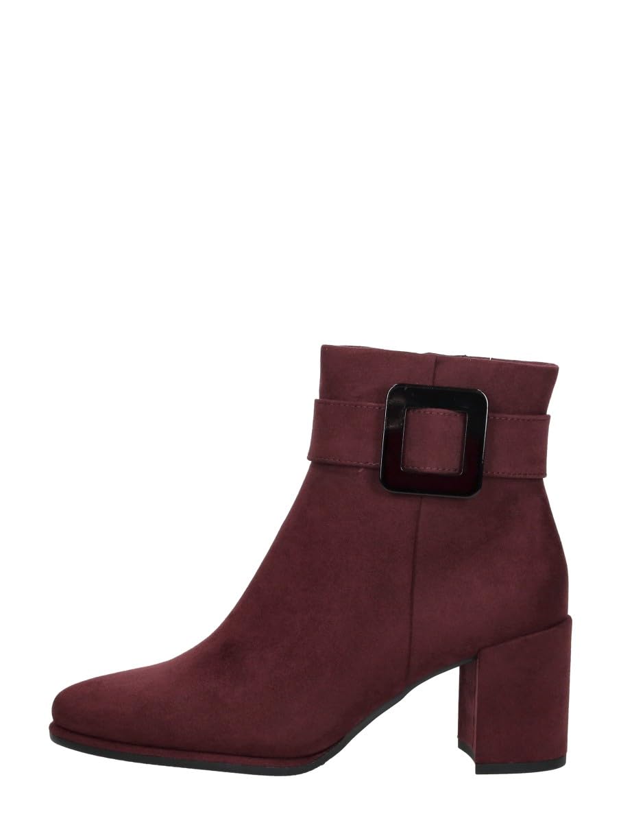 MARCO TOZZI Damen Stiefeletten mit Absatz Vegan mit Reißverschluss