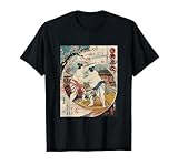 Japanese Sumo Wrestling Wrestler Painting Japan Art T-Shirt