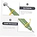 FRCOLOR Spoon Set Elderly Care Tremble Proof Anti-Slip Portable Handicapped Spoon for Daily Use