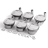 Noptul Engine Piston & Rings Kit, Suitable for E60 E90 325i 523i N52B25, Automotive Replacement Part