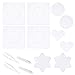 Produktbild Healily Sicherungsperlen, Stecktafeln, transparent, Kunststoff, für Kinder, Bastelperlen, 14 Stück, 5 mm