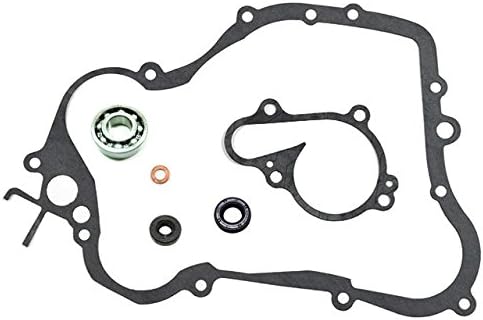 Outlaw Racing OR4304 Complete Water Pump Rebuild Repair Kit w/Bearing Shaft Gasket Seal Compatible with Yamaha YZ125 1998-2004