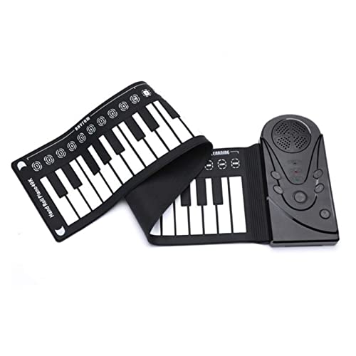 SUFUBAI Piano pliable 49 touches multifonctionnel flexible enroulable piano électronique portable en silicone pour… - Les Beatles, Paul McCartney, John Lennon, RIngo Starr, George Harrison SUFUBAI Piano pliable 49 touches multifonctionnel flexible enroulable piano électronique portable en silicone pour…