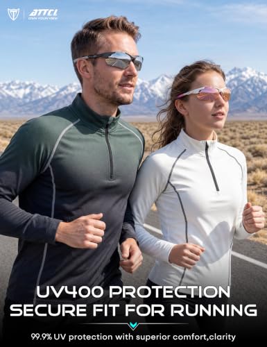 ATTCL TR90 Polarized Running Sunglasses