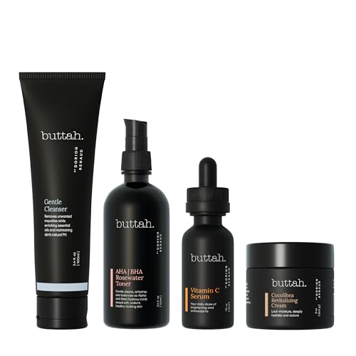 Yelle. Skincare – Complete Skincare System – 5-Piece Travel Kit for Hydration, Brightening, and Skin Balance – Includes Cleanser, Toner, Moisturizer, Serum & Eye Cream – For Dry Skin