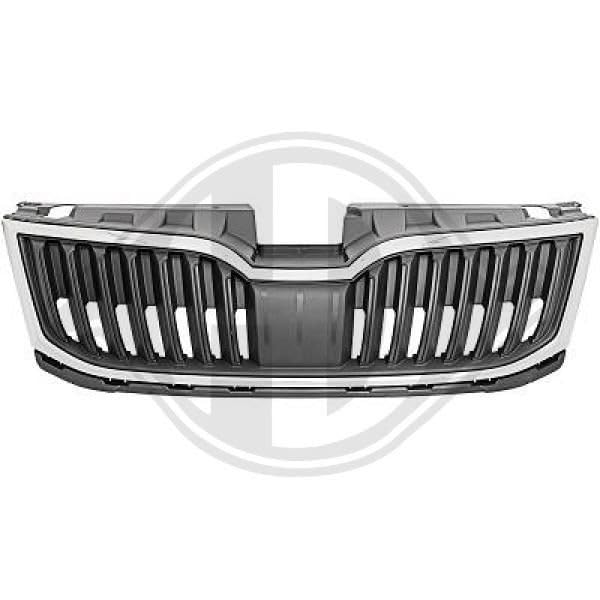 DIEDERICHS Griglia radiatore 7832240 Compatibile con: SKODA OCTAVIA III, OCTAVIA III Combi