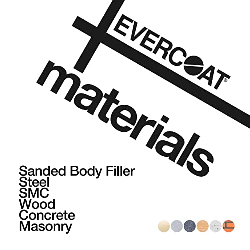 Evercoat Polyester Glazing Putty For Galvanized Steel, Aluminum, Fiberglass & More - 20 Oz #TOP3